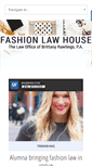 Mobile Screenshot of fashionlawhouse.com
